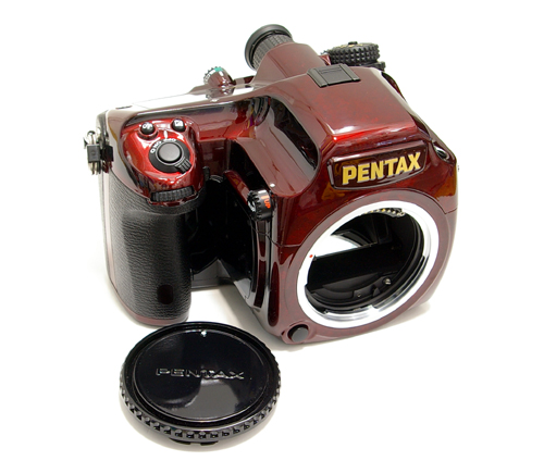 未使用 限定 レア PENTAX 645 JAPAN 漆 ストラップ