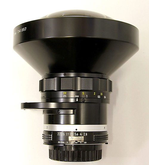 ニコン FISHEYE NIKKOR 8mm F2.8 Ai-s ケース付