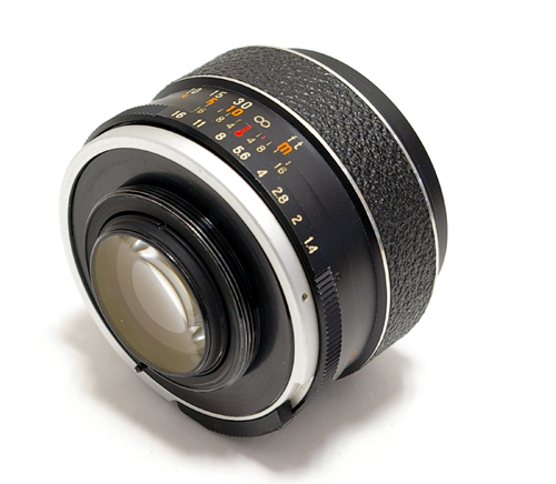 《希少》AUTO CHINON 55mm F1.4 《富岡光学製》【並品】