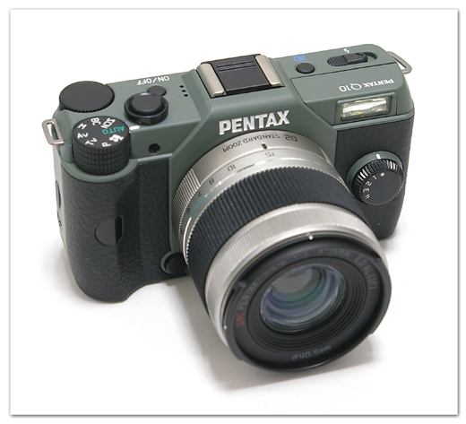 再値下★限定色★ PENTAX Q10 Wズーム オーダーカラー(ライラック)