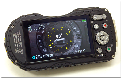 PENTAX WG-3 GPS パープル 充電器付き | pflegeservice.org