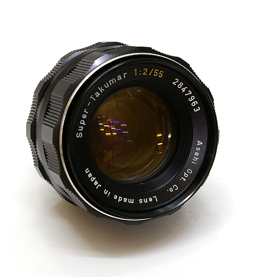 【美品】Super Takumar 55mm f2 m42マウント