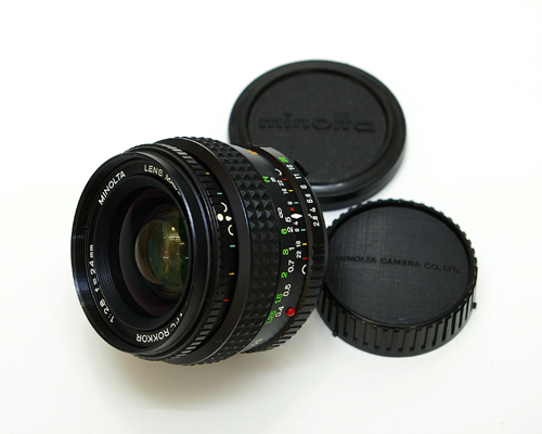 795540のご紹介ですMINOLTA ミノルタ MD VFC ROKKOR 24mm F2.8