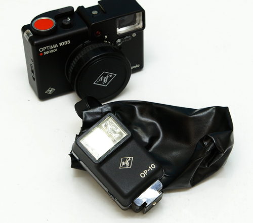 カメラの八百富｜Agfa OPTIMA 1035 ストロボ OP-10付 - 中古カメラご 