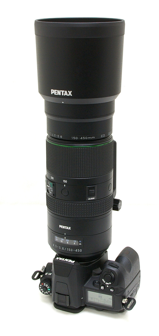 PENTAX 150-450 4.5-5.6 キズ無しチリ極小ご検討よろしくお願いいたします