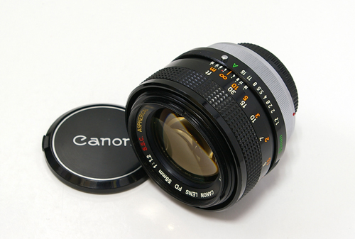 Canon FD 55mm f1.2 s.s.c (稀少品のO印品)