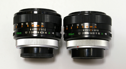 FD 55mm f1.2 Canon キヤノン FDマウント 107987