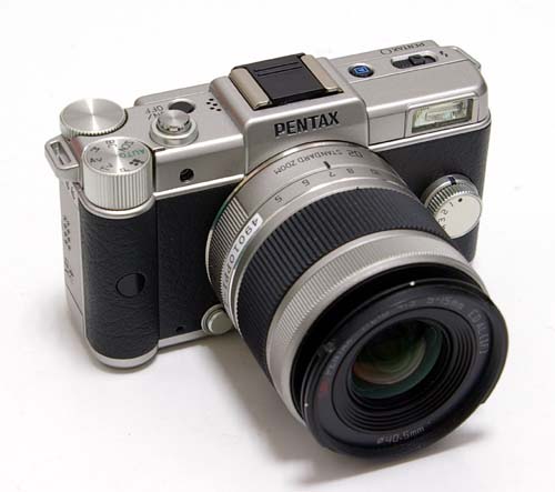 美品 PENTAX Q10 ズームレンズキット SILVER