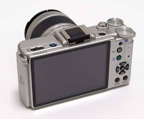 美品 PENTAX Q10 ズームレンズキット SILVER