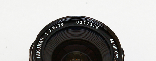 8335978　超美品！　S-M-C TAKUMAR　F3.5/28mm