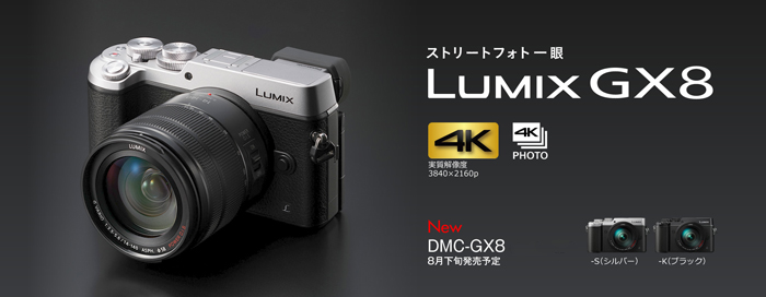 LUMIX DMC-GX8Hレンズキット ミラーレス一眼4K撮影 Panasonic LUMIX
