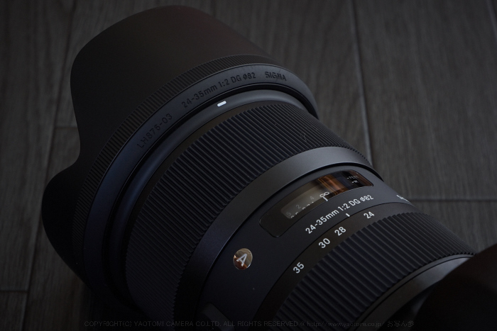 Canon 5DMarkⅢ + Sigma 24-35mm F2 DG Art