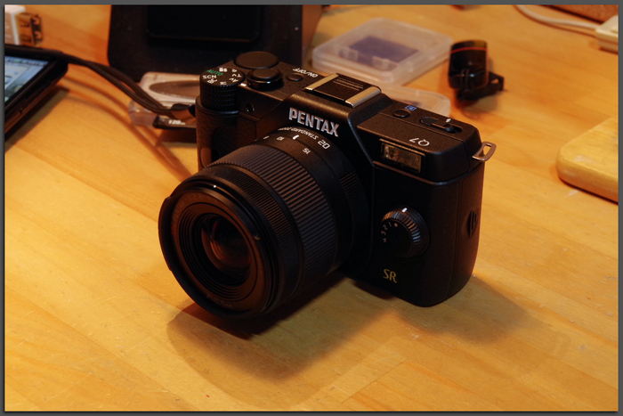 Q7 分る PENTAX ペンタックス ダブルズーム 魚眼レンズ付