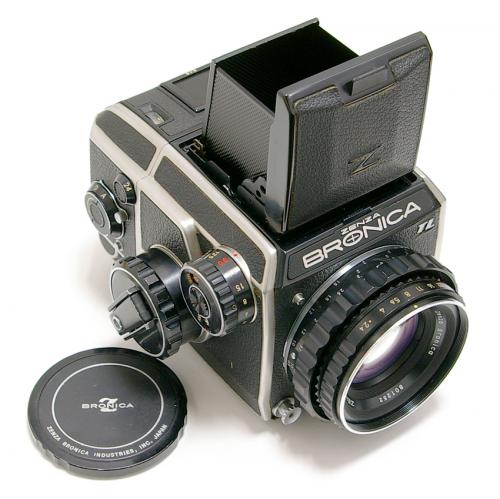 中古 ブロニカ EC-TL 80mm F2.4 セット ZENZABRONICA 【中古カメラ】