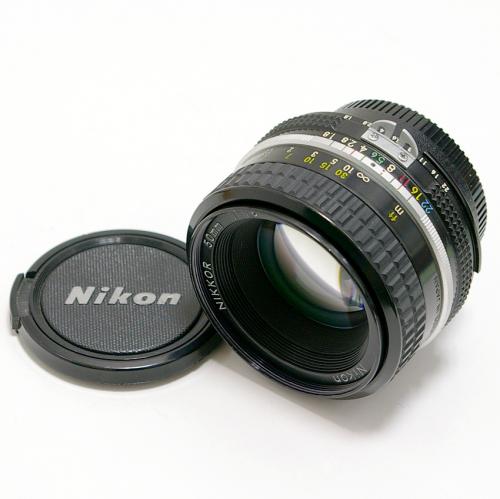 中古 ニコン Ai Nikkor 50mm F1.8 Nikon / ニッコール 【中古レンズ】 G9757