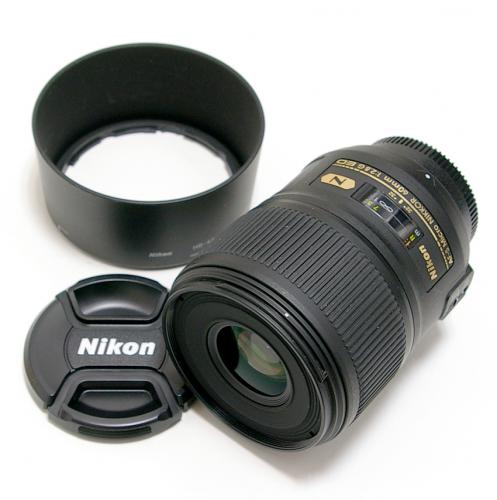 中古 ニコン AF-S Micro NIKKOR 60mm F2.8G ED Nikon / マイクロニッコール 【中古レンズ】