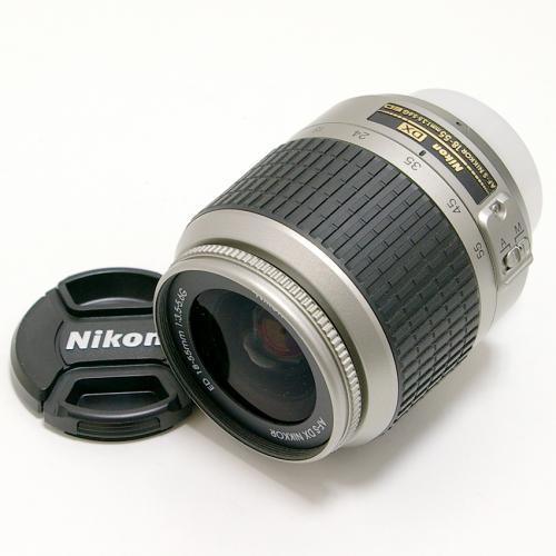 中古 ニコン AF-S DX NIKKOR 18-55mm F3.5-5.6G ED シルバー Nikon / ニッコール 【中古レンズ】