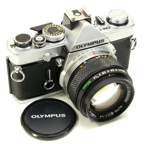 中古 オリンパス OM-1 MD シルバー 50mm F1.4 セット OLYMPUS 【中古カメラ】 01541