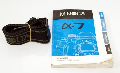 中古 MINOLTA/ミノルタ α-7 ボディ