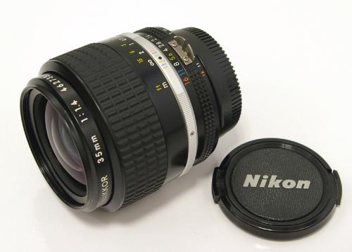 中古 Nikon/ニコン Aiニッコール 35mm F1.4S