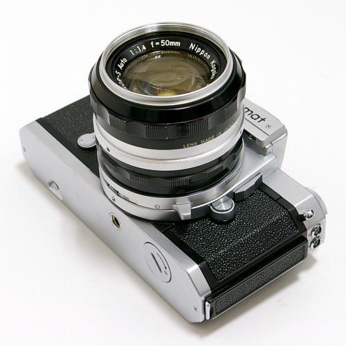 中古 ニコン ニコマート FTN シルバー 50mm F1.4 セット Nikon / nikomat 【中古カメラ】