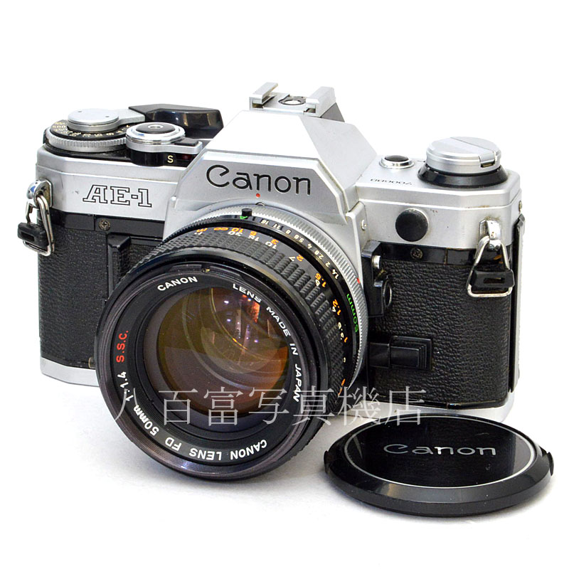 【中古】 キヤノン AE-1 シルバー FD50mm F1.4 セット Canon 中古フイルムカメラ 50932