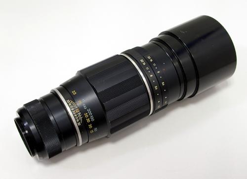 中古 アサヒ タクマー 200mm F3.5 (ペンタックス・スクリュー/M42マウント)-全体的に使用感・時代なりのコンディションです。