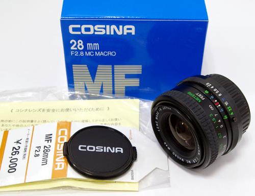 中古 COSINA/コシナ MF MC マクロ 28mm F2.8 ペンタックスKA用
