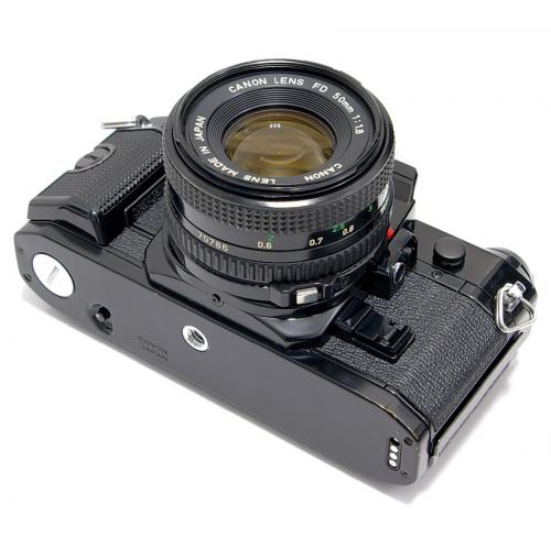 中古 キャノン AE-1 PROGRAM ブラック New FD 50mm F1.8 セット Canon