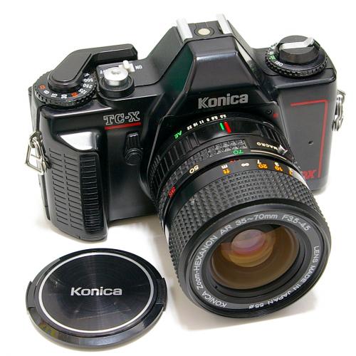 中古 コニカ TC-X 35-70mm F3.5-4.5 セット Konica 【中古カメラ】