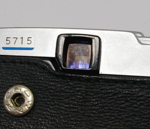 中古 OLYMPUS/オリンパス PEN-FT ズイコー25mm 広角セット (ペン FT)　-接眼レンズの表面にはややコーティングはげがあります。