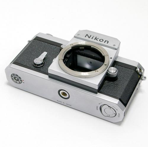 中古 ニコン F アイレベル (赤点)シルバー ボディ Nikon
