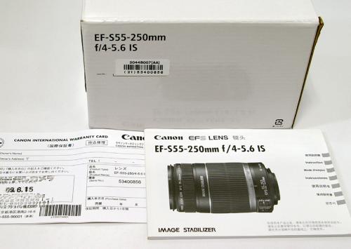 中古 Canon/キヤノン EF-S 55-250mm F4-5.6 IS