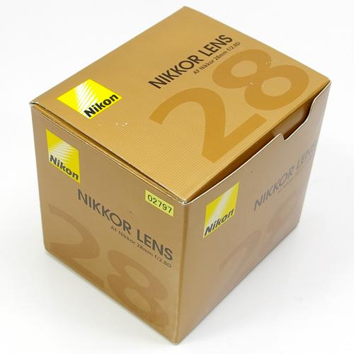 中古 ニコン AF Nikkor 28mm F2.8D Nikon / ニッコール 【中古レンズ】 02797