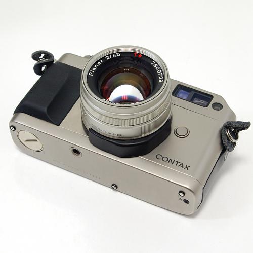 中古 CONTAX G1 プラナー T*45mm F2 レンズセット コンタックス