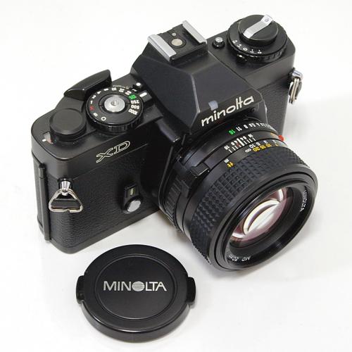 中古 ミノルタ XD 後期モデル 50mm F1.4 レンズセット minolta