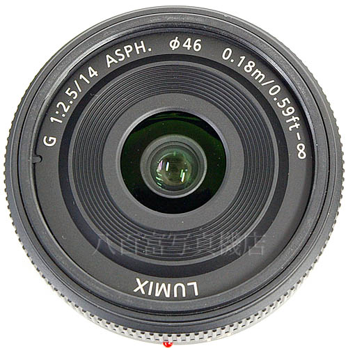 中古 パナソニック LUMIX G 14mm F2.5 ASPH. ブラック Panasonic 【中古レンズ】 15499