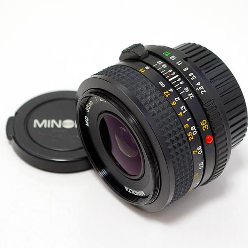 中古 ミノルタ NewMD 35mm F2.8 MINOLTA