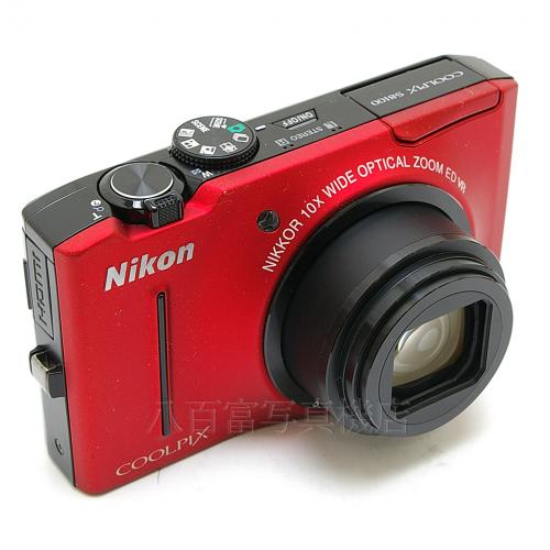 中古 ニコン COOLPIX S8100 レッド Nikon 【中古デジタルカメラ】 10025