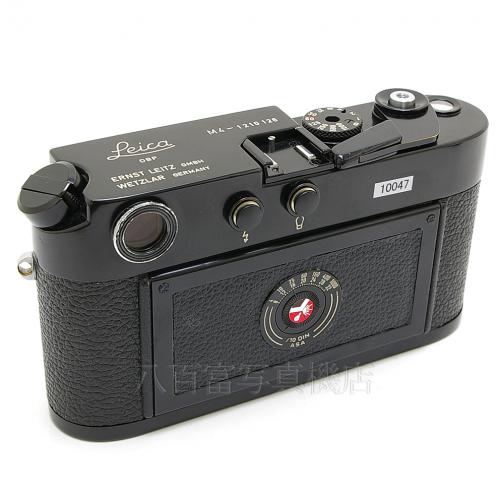 中古 ライカ M4 ブラック (後塗り・リペイント) ボディ Leica 【中古カメラ】 10047