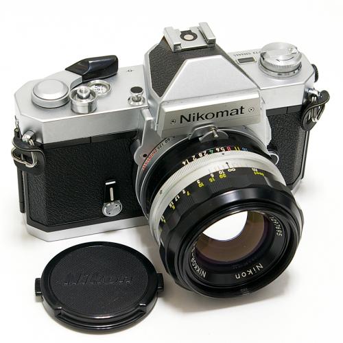 中古 ニコン Nikomat FT2 シルバー 50mm F1.4 セット Nikon / ニコマート 【中古カメラ】