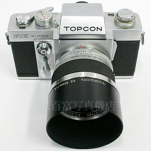 中古 トプコン REスーパー 後期 シルバー 5.8cm F1.4 セット TOPCON 【中古カメラ】 15960