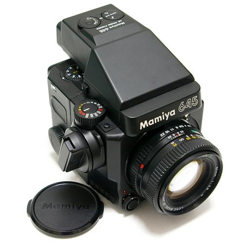 中古 マミヤ 645 スーパー AEファインダー 80mm F2.8N セット Mamiya 【中古カメラ】