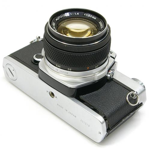 中古 オリンパス OM-1 シルバー 50mm F1.4 セット OLYMPUS 【中古カメラ】 03526