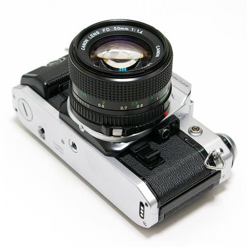 中古 キャノン AE-1 PROGRAM シルバー New FD 50mm F1.4 セット Canon 【中古カメラ】