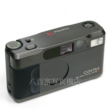【中古】 コンタックス T2 チタンブラック CONTAX 中古カメラ　21383
