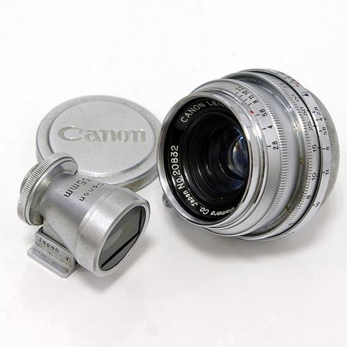 中古 キャノン 35mm F2.8 ファインダー セット Canon