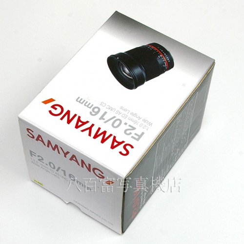 【中古】 サムヤン 16mm F2.0 ED AS UMC CS　ニコンF(DXフォーマット)用 SAMYANG 中古レンズ 21485