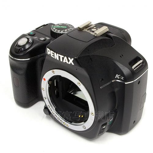 中古デジタルカメラ ペンタックス K-x ブラック ボディ PENTAX  16447