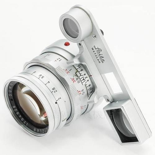 中古レンズ ライツ DR SUMMICRON 50mm F2 後期モデル 眼鏡付 Mマウント Leitz　16520